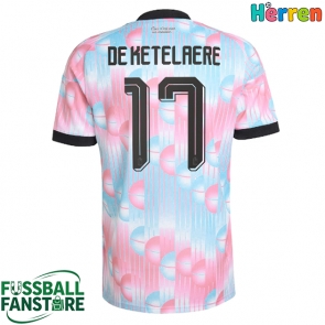 Belgien Charles De Ketelaere #17 Replik Auswärtstrikot WM 2026 Kurzarm